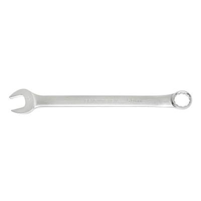 Apex Tool Group Combination Wrenches, 1 7/8 in Opening, 27.09 in L, 12 Points, Satin Chrome, 81822