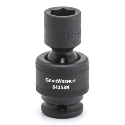 Apex Tool Group 6 Point Standard Universal Impact SAE Sockets, 3/8 in Dr, 3/4 in Opening, 84352N