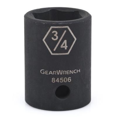 Apex Tool Group Surface Drive Deep Impact Drive Sockets, 1/2 in Drive, 9/16 in Opening, 84549N
