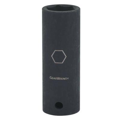 Apex Tool Group 1/2 in Drive Deep Impact Sockets, 1.968 in, 6 Point, 84564