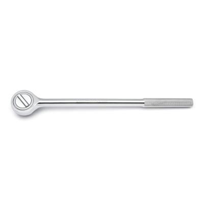 Apex Tool Group 43 Tooth Round Head Ratchets, Round, Alloy Steel, Knurled, 88800