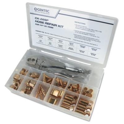 Gentec Hose Repair Kits, Includes Nuts, Ferrules, Couplers, Splicer, Pliers, CK-26SP