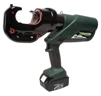 Greenlee® Gator® Battery-Powered Crimping Tool, 120 V, Lithium Ion Battery, 6 ton, EK425LXDO11