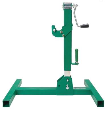 Greenlee?? Reel Jack Stand, 37 in H x 17 in L, Green, RXM