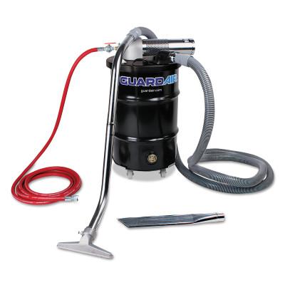 Guardair Complete Vacuum Units, 30 gal, (3)Tools/Drum and Dolly/Filter/Air Hose w/Fitting, N301BC