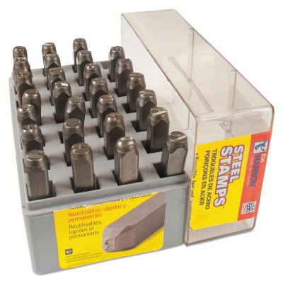 C.H. Hanson® Standard Steel Hand Stamp Sets, 3/16 in, A thru Z, 20250