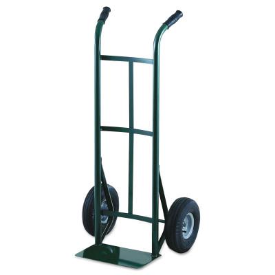 Harper Trucks Steel Hand Truck, 600lb Cap., 7x14" Plate, Dual Handle, Pneumatic Wheel, 51TK19