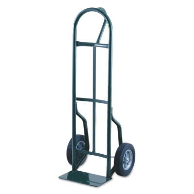 Harper Trucks Steel Hand Truck, 600lb Cap., 7x14" Plate, Vertical Loop, Pneumatic Wheel, 59T16