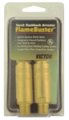Esab Welding FlameBuster™ Flashback Arrestors, FB-F, Fuel, “B” 9/16 in-18 LH; CGA 023, 0657-0011