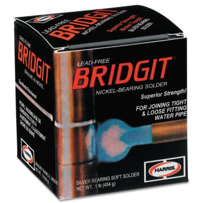 Harris Product Group Bridgit Lead-Free Solder, Spool, Lead-free, 1 lb, 1/8 in, BRGT61