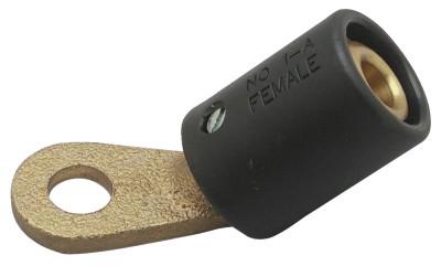 Esab Welding Terminal Connectors, Female, 1-AF, 9510-1100