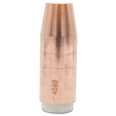 Bernard Mig Nozzles, Elliptical Series, 5/8 in Bore, Copper, 4592