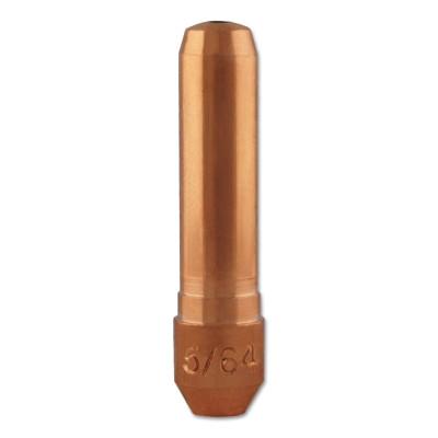 Bernard Contact Tips, 0.078 in ID, Non-Threaded, Tapered Base, T-078