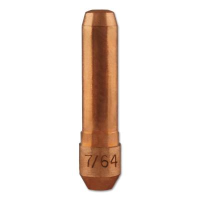 Bernard Centerfire Contact Tips, 7/64 in Tip ID, 1.5 in Long, Non-Threaded, Tapered Base, T-109