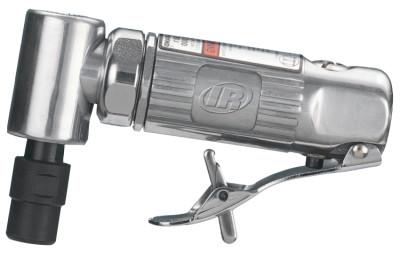 Ingersoll Rand 300 Series Right Angle Die Grinder, 0.25 hp, 1/4 in and 6 mm Output, 1/4 in NPTF Air Inlet, 21,000 RPM, Front Exhaust, 301B
