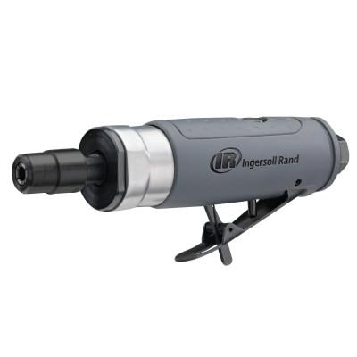 Ingersoll Rand 300 Series Straight Die Grinder, 0.33 hp, 1/4 in and 6 mm Output, 1/4 in NPTF Air Inlet, 25,000 RPM, Rear Exhaust, 308B