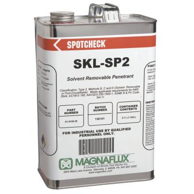 Magnaflux Spotcheck?? SKL-SP2 Solvent Removable Penetrant, 1 gal, Can, 01-5155-35