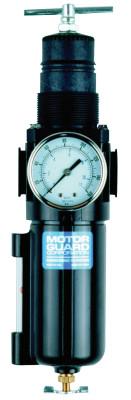 Motorguard Compressed Air Filters, 1/2"(NPT), Low Profile Air Control Unit Regulator/Filter, AC-4525