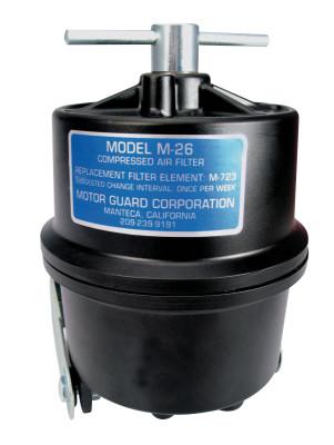 Motorguard Compressed Air Filters, 1/4 in (NPT), Sub-Micronic, Plasma Machines, M-26