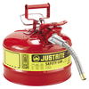Justrite Type II AccuFlow Steel Safety Can for flammables - AMMC - 3