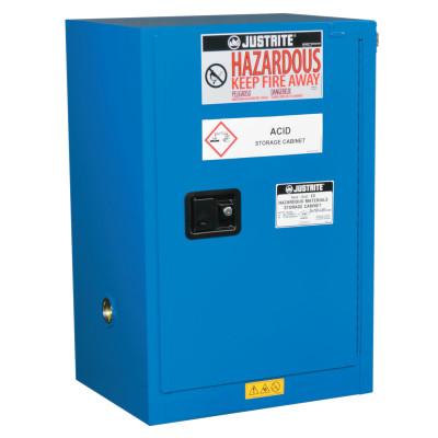 Justrite ChemCor Compac Hazardous Material Safety Cabinet, 12 Gallon, 8612282