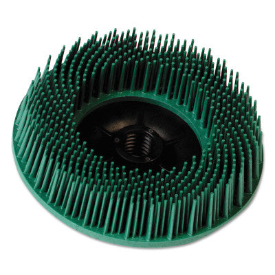 3M™ Scotch-Brite Radial Bristle Brushes, 3 in Dia, 3/8 in Arbor, Ceramic, 048011-24279
