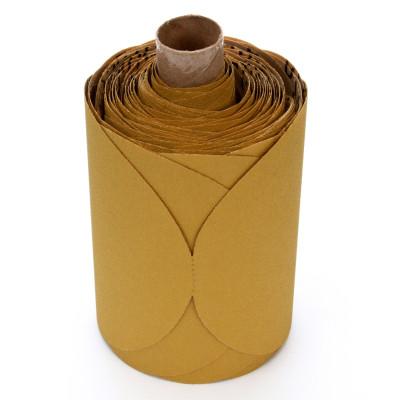 3M™ Stikit Gold Film Disc Rolls, Aluminum Oxide, 6 in Dia, P400 Grit, 051131-01353