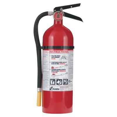 Kidde ProLine Multi-Purpose Dry Chemical Fire Extinguisher-ABC Type, Vehicle Bracket, 466112-01