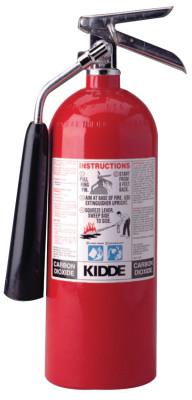 Kidde ProLine Carbon Dioxide Fire Extinguishers - BC Type, 10 lb Cap. Wt., 466181