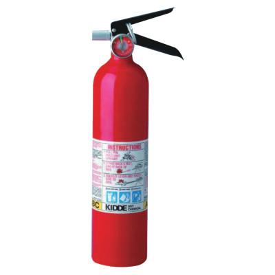 Kidde ProLine Multi-Purpose Dry Chemical Fire Extinguishers-ABC Type, Vehicle Bracket, 466227-01