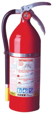 Kidde ProPlus Multi-Purpose Dry Chemical Fire Extinguisher - ABC Type, 5 lb Cap. Wt., 468001