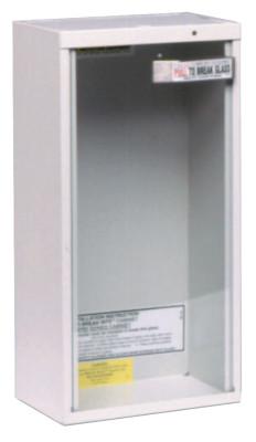Kidde Extinguisher Cabinets, Surface Mount, Steel, Tan, 5 lb, 468041
