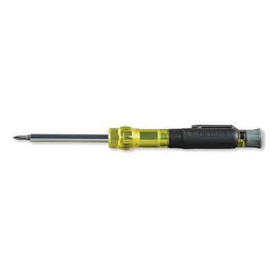 Klein Tools 4-in-1 Electronics Pocket Screwdriver, Phillips and Slotted, 32614