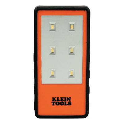 Klein Tools Clip Lights, 2 AAA, 150 lumens, Orange, 56221