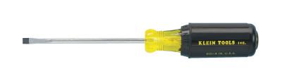 Klein Tools Cabinet-Tip Cushion-Grip Screwdriver, 3/16 in, 7 3/4 in Overall L, 601-4