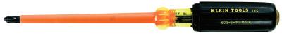 Klein Tools #2 Profilated Phillips-Tip Cushion-Grip Screwdriver, Insulated, 603-4-INS