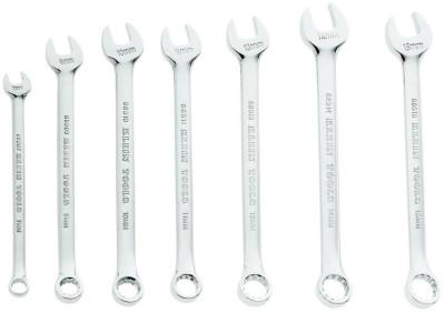 Klein Tools 7 Piece Metric Combination Wrench Sets, 12 Points, Metric, 68500