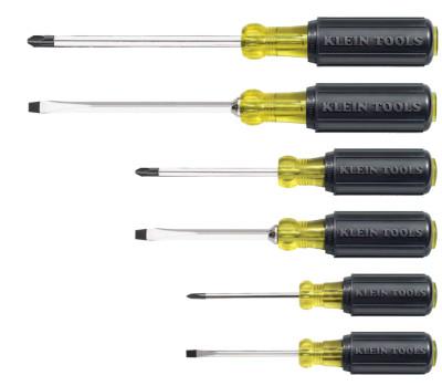 Klein Tools 6-Piece Screwdriver Set, Phillips; Slotted, 85074