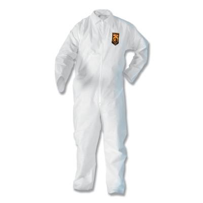 Kimberly-Clark Professional KLEENGUARD A20 Breathable Particle Protection Coveralls, L, No Elastic, Zip, 49003