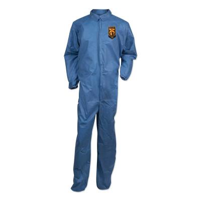 Kimberly-Clark Professional KLEENGUARD* A20 Breathable Particle Protection Coveralls, Denim Blue, Large, 58503