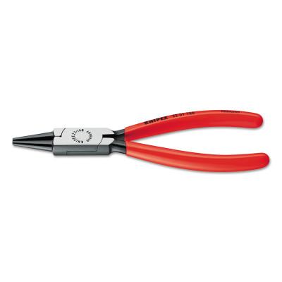 Knipex Round Nose Pliers, Tool Steel, 6 1/4 in, 2201160