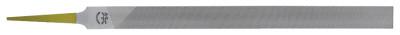 Pferd CORINOX Machinist Flat Files, 8 in, Cut 00, 9/16 X 7/32, 2 Safe Edges, 15109
