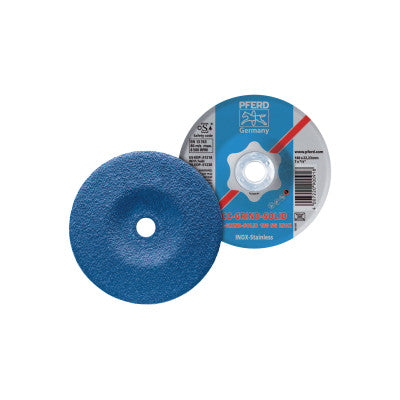 Pferd CC Grind Solid Stainless-Steel (INOX) Grinding Wheels, 5 X 7/8, 61216