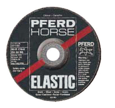 Pferd SG Depressed Center Wheel, 4 1/2 in Dia, 1/4 Thick, 7/8 Arbor, 30 Grit Zirconia, 61602