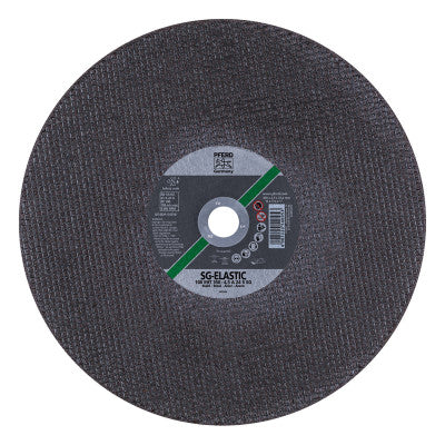 Pferd Portable Cut-Off Wheel, 14 in Dia, 1/8 in Thick, Hardness Grade R, 24 Grit, 64018