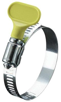 Ideal?? Turn-Key Hose Clamps, 1/4"-7/8" Dia, 5/16"W, Stainless Steel, 6Y004V