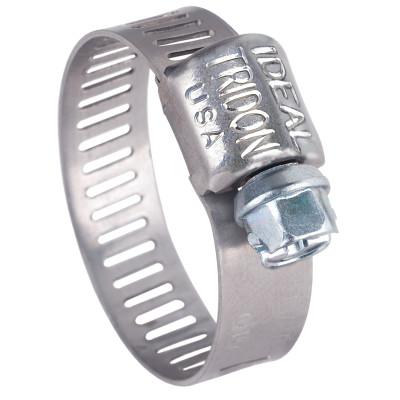Ideal?? 62P Series Small Diameter Clamp,5/8" Hose ID,3/8-1 1/16"Dia, Stnls Steel 201/301, 62P10