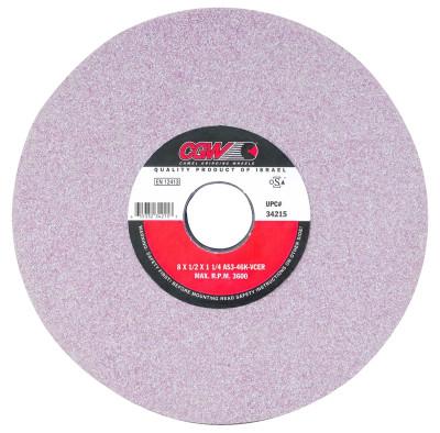 CGW Abrasives Tool & Cutter Wheels, Ceramic, Type 1, 12 X 1 1/2, 5" Arbor, 46, H, 34225