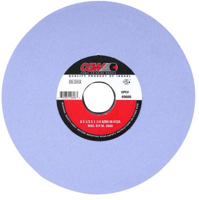 CGW Abrasives AZ Cool Blue Surface Grinding Wheels, Type 5, 7 X 3/4, 1 1/4" Arbor, 60, J, 34341