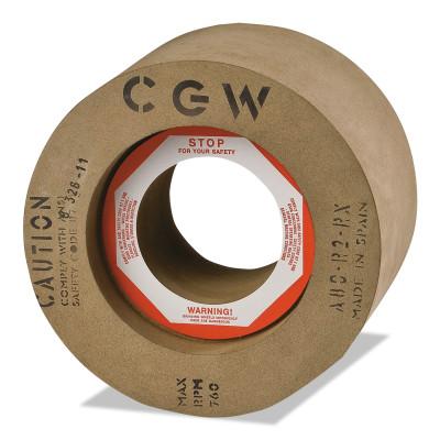 CGW Abrasives Rubber Feed Regulating Wheels, Type 1, 12 X 3, 5" Arbor, 35261